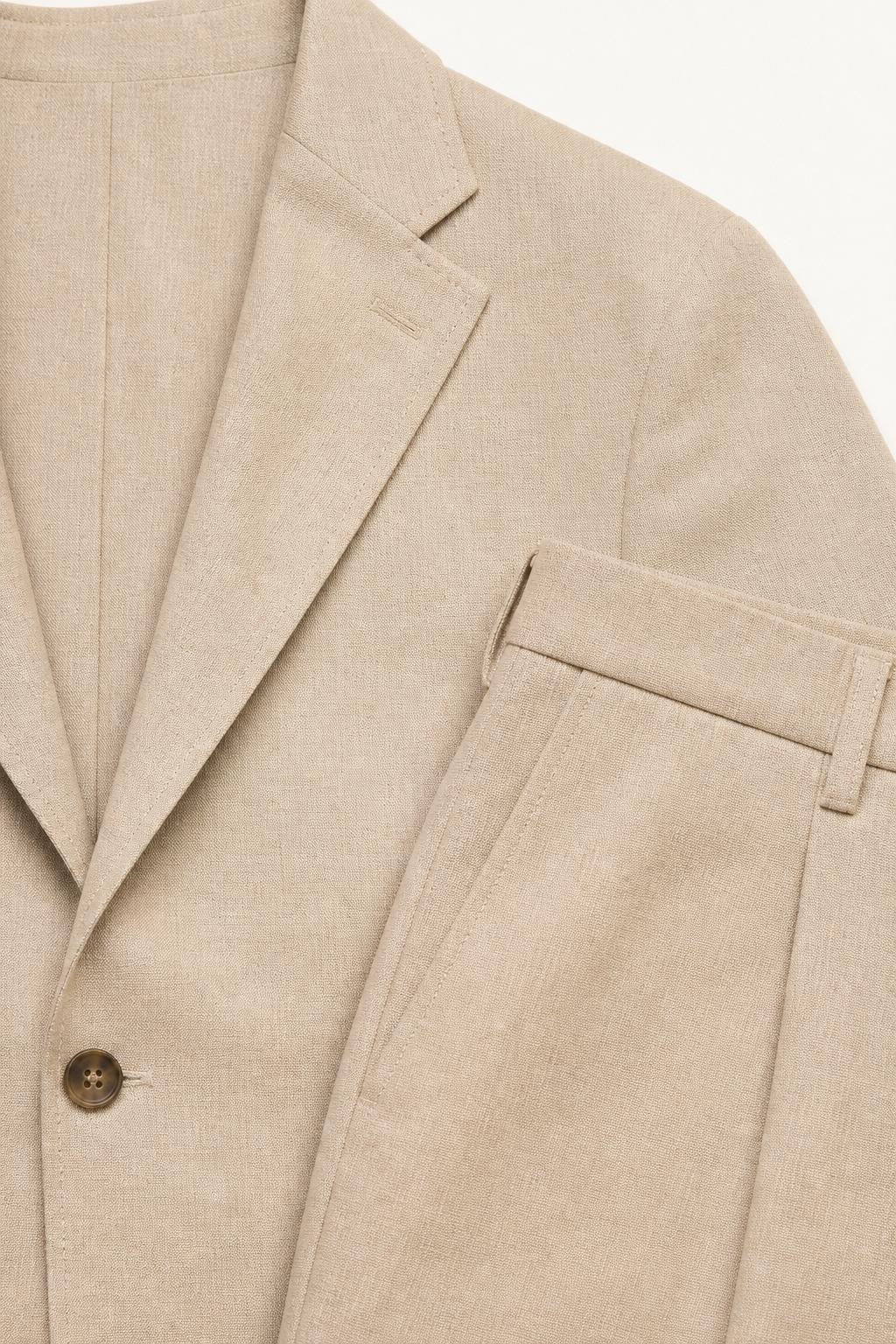 Cotton-Linen Suit (2-piece) detail view