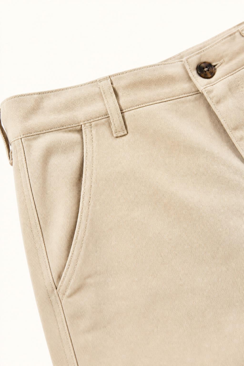 Selvedge Chinos detail view