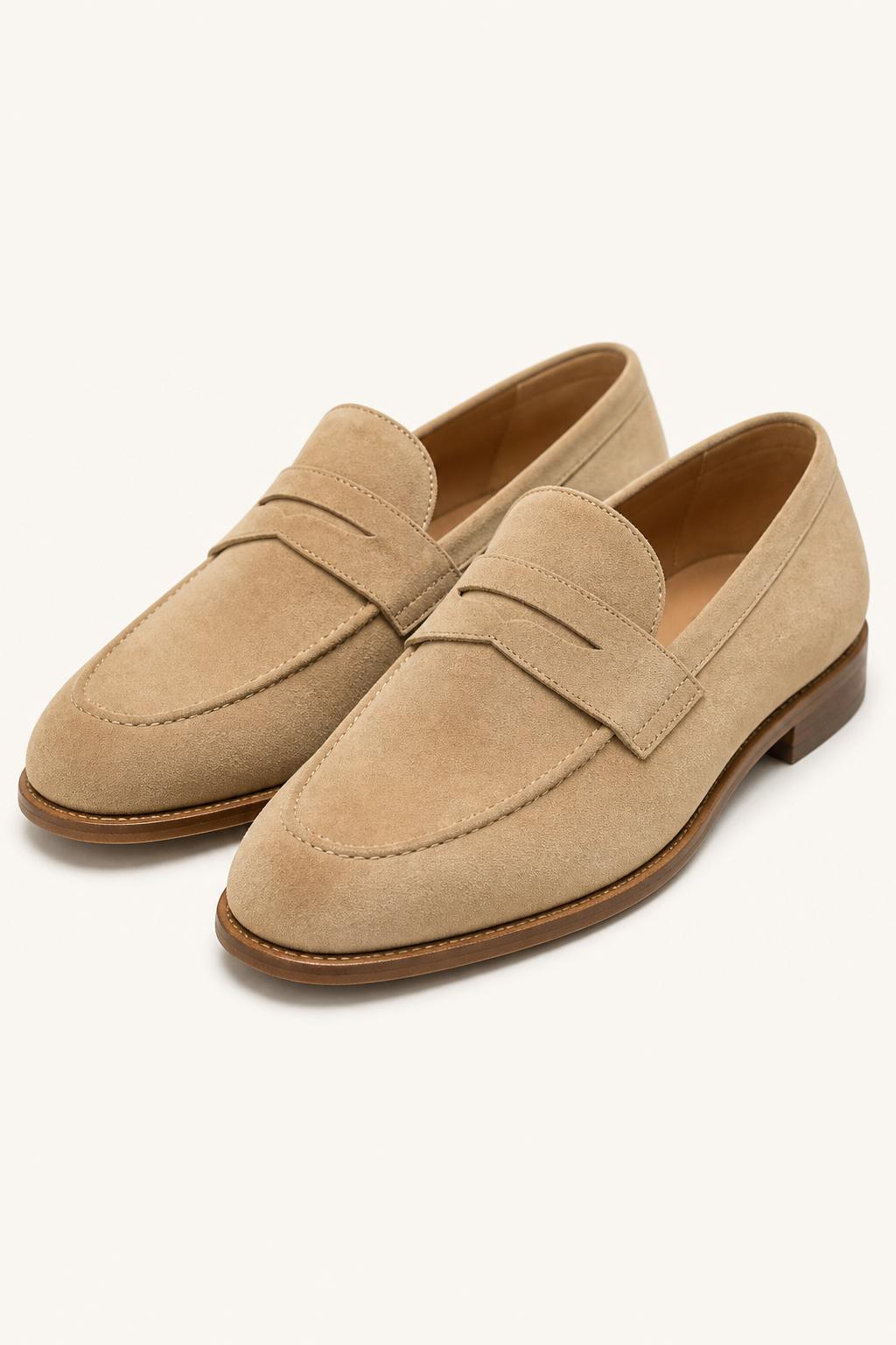 Suede Loafers detail view